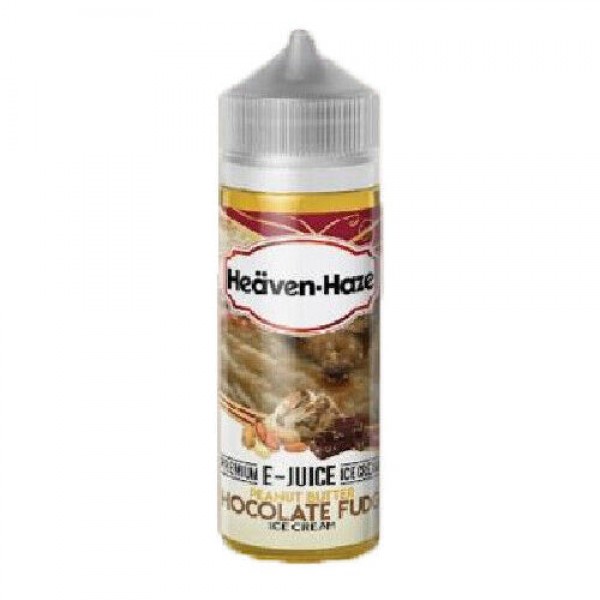 PEANUT BUTTER CHOCOLATE FUDGE ICECREAM BY HEAVEN HAZE E LIQUID 100ML 70VG