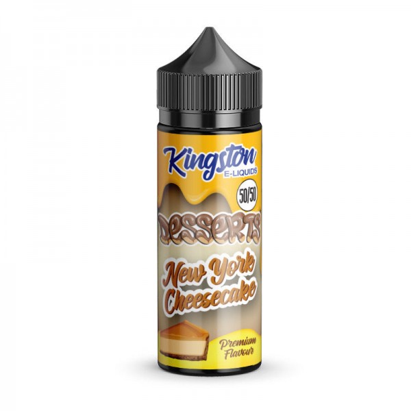 NEW YORK CHEESECAKE E LIQUID KINGSTON 50/50 DESSER...