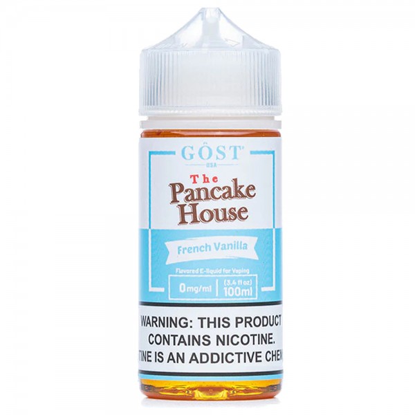 FRENCH VANILLA E LIQUID THE PANCAKE HOUSE GOST VAP...