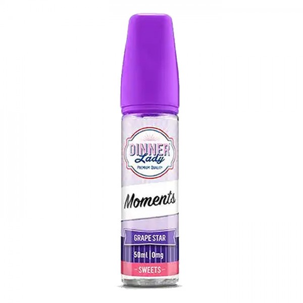 GRAPE STAR E LIQUID BY DINNER LADY - MOMENTS 50ML ...