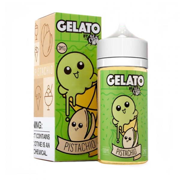 PISTACHIO GELATO E LIQUID BY ICE CREAM MAN 100ML 7...