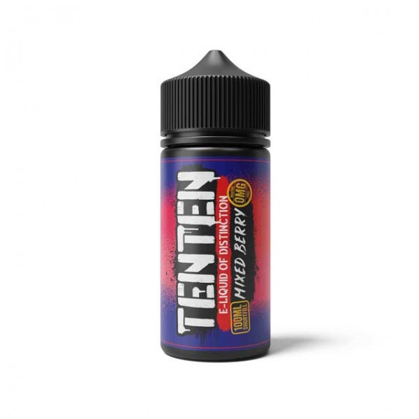 MIXED BERRY E LIQUID BY TENTEN 100ML 70VG