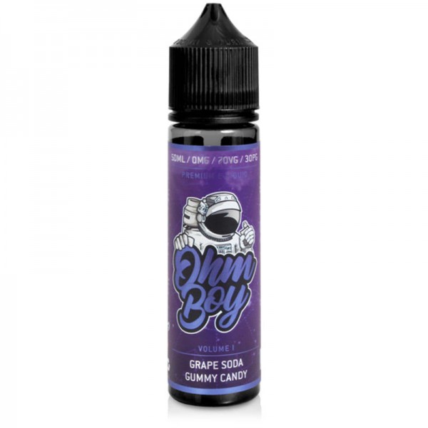 GRAPE SODA GUMMY CANDY E-LIQUID SHORTFILL BY OHM B...