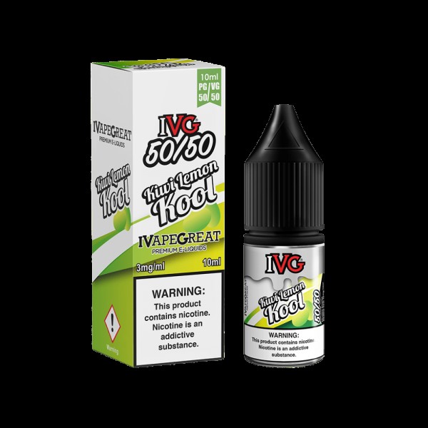 KIWI LEMON KOOL TDP E LIQUID BY I VG 10ML 50VG