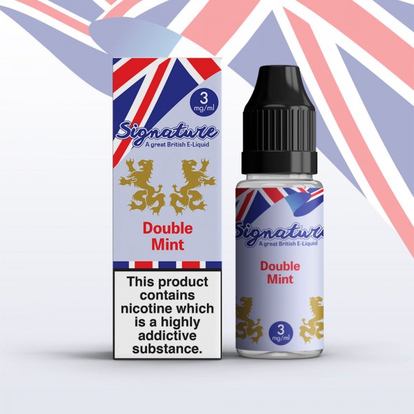 DOUBLE MINT E LIQUID BY SIGNATURE 10ML