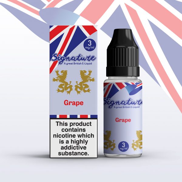 GRAPE E LIQUID BY SIGNATURE 10ML