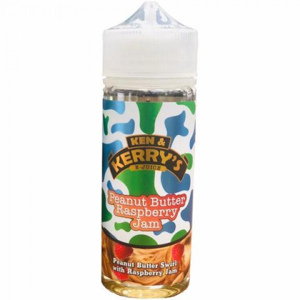 PEANUT BUTTER RASPBERRY JAM E LIQUID BY KEN & ...