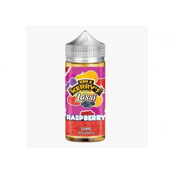 LASSI RASPBERRY E LIQUID BY KEN & KERRYS 100ML...