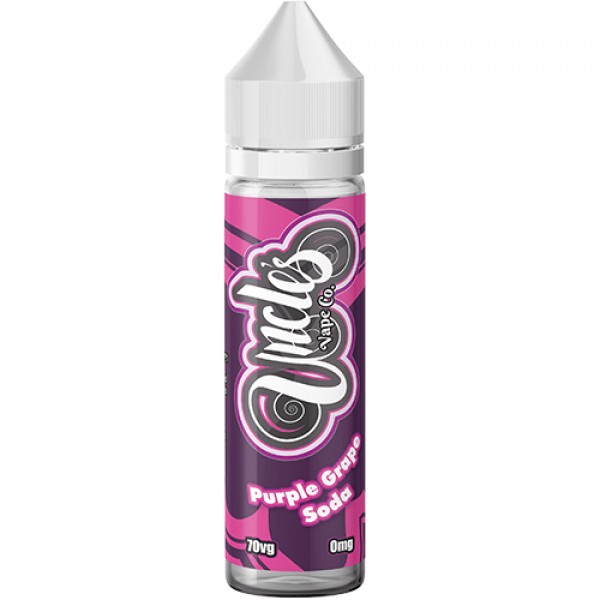 PURPLE GRAPE SODA E LIQUID BY UNCLES VAPE CO 50ML ...