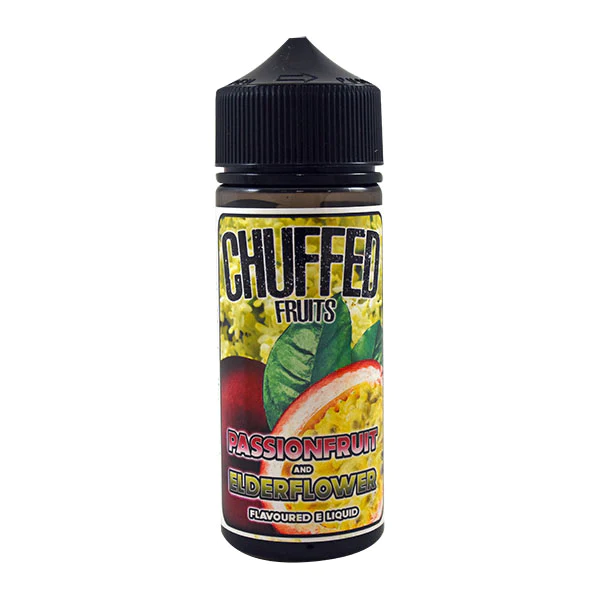 PASSIONFRUIT ELDERFLOWER FRUITS BY CHUFFED 100ML 7...