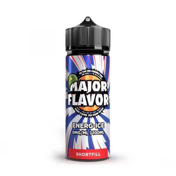 ENERG ICE E LIQUID BY MAJOR FLAVOR 100ML 70VG