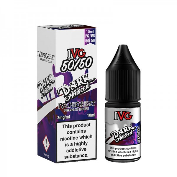 DARK ANISEED TDP E LIQUID BY I VG 10ML 50VG