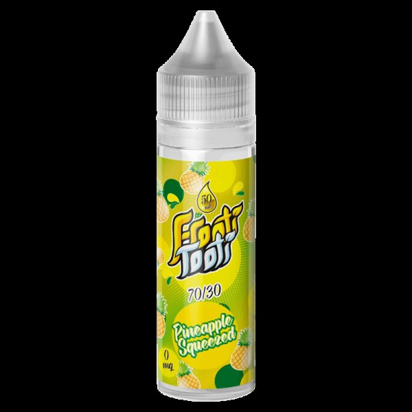 PINEAPPLE SQUEEZED E LIQUID BY FROOTI TOOTI 50ML 7...