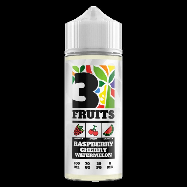 RASPBERRY CHERRY WATERMELON E LIQUID BY 3 FRUITS 1...