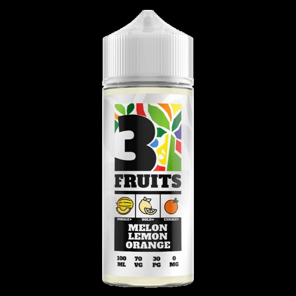 MELON LEMON ORANGE E LIQUID BY 3 FRUITS 100ML 70VG