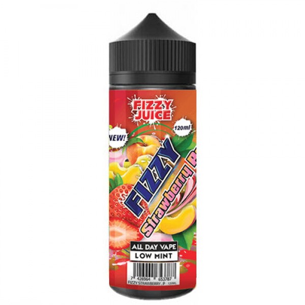 FIZZY STRAWBERRY PEACH E LIQUID BY FIZZY JUICE - M...