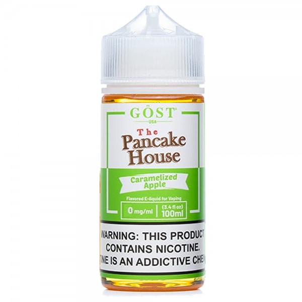 CARAMELIZED APPLE E LIQUID THE PANCAKE HOUSE GOST VAPORS 100ML 70VG