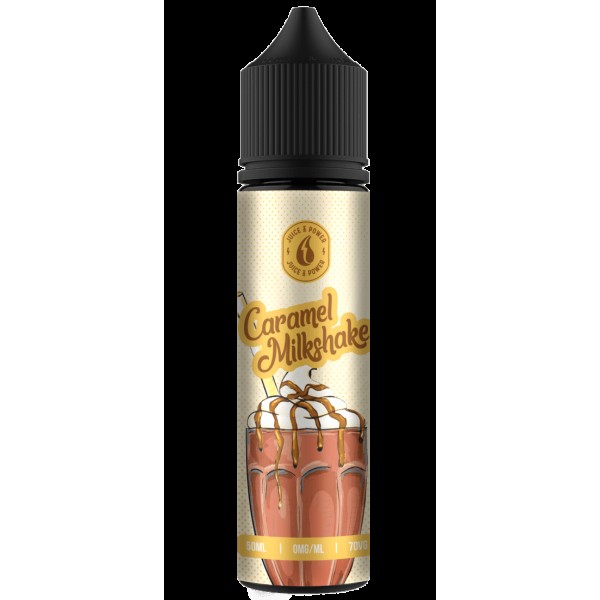 CARAMEL MILKSHAKE E LIQUID BY JUICE 'N' PO...