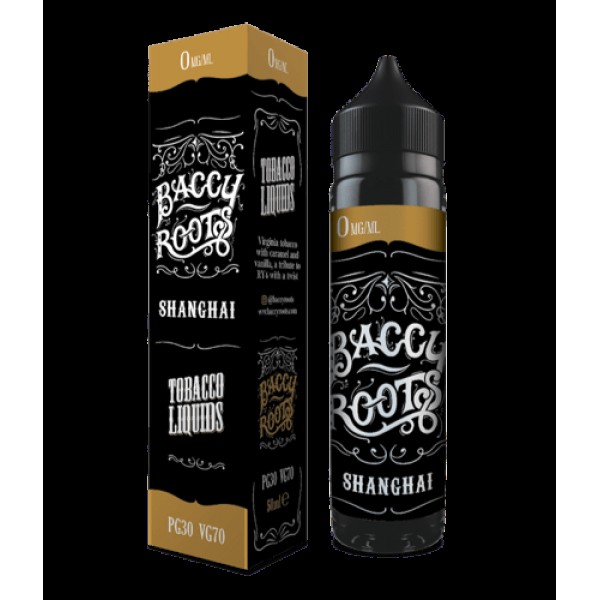 SHANGHAI E LIQUID BY BACCY ROOTS - DOOZY VAPE 50ML...