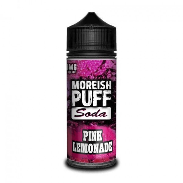 PINK LEMONADE E LIQUID BY MOREISH PUFF - SODA 100M...