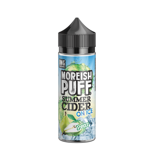 PEAR E LIQUID BY MOREISH PUFF - SUMMER CIDER ON IC...