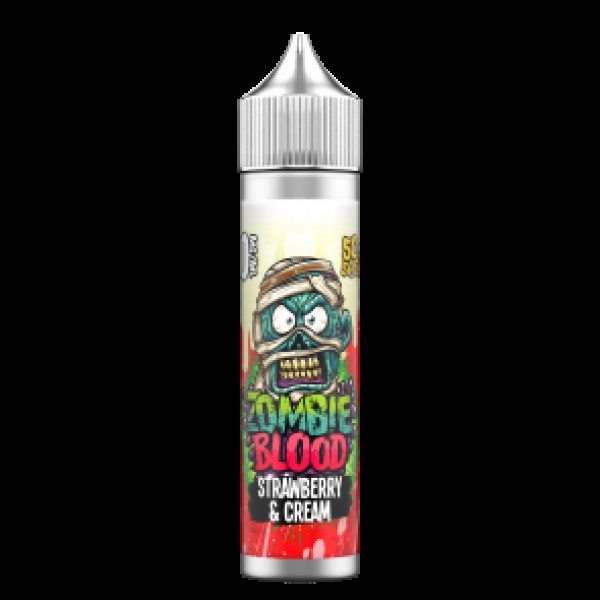 STRAWBERRY AND CREAM BY ZOMBIE BLOOD 50ML 100ML 50...