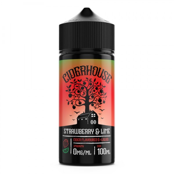 STRAWBERRY & LIME E LIQUID BY CIDERHOUSE 100ML...