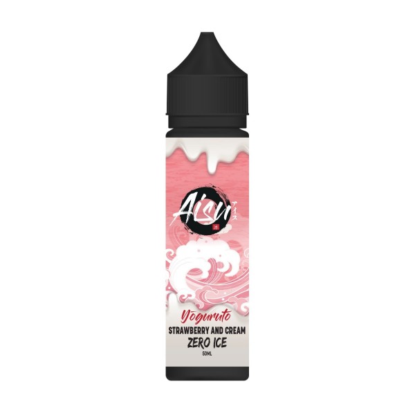 STRAWBERRY & CREAM YOGURUTO ZERO ICE E LIQUID ...