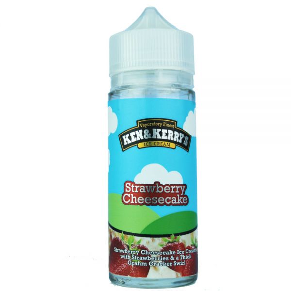 STRAWBERRY CHEESECAKE E LIQUID BY KEN & KERRYS...