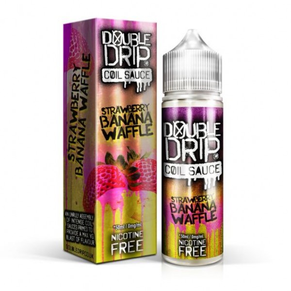 STRAWBERRY BANANA WAFFLE E LIQUID BY DOUBLE DRIP 5...