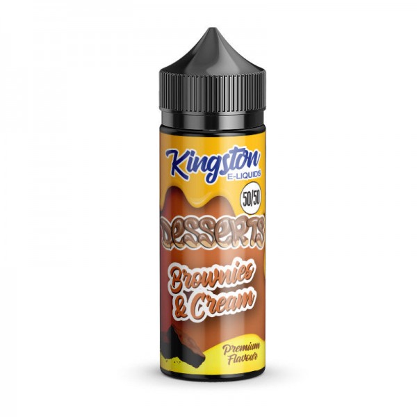 BROWNIES & CREAM E LIQUID KINGSTON 50/50 DESSE...