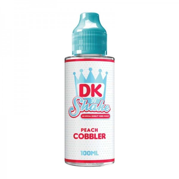 PEACH COBBLER E LIQUID BY DONUT KING 100ML 70VG