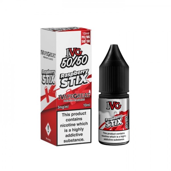 RASPBERRY STIX TDP E LIQUID BY I VG 10ML 50VG