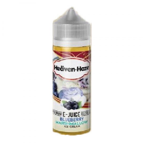 BLUEBERRY MARSHMALLOW ICECREAM BY HEAVEN HAZE E LIQUID 100ML 70VG