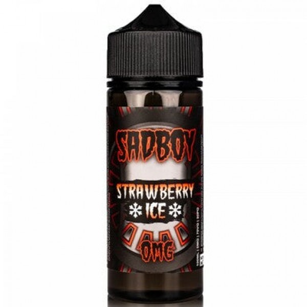 STRAWBERRY ICE E LIQUID BY SADBOY E LIQUID 100ML 7...