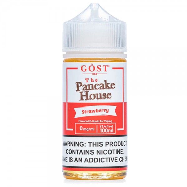 STRAWBERRY E LIQUID THE PANCAKE HOUSE GOST VAPORS 100ML 70VG