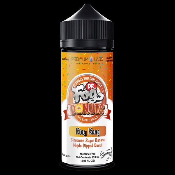 KING KONG DONUTS E LIQUID BY DR FOG 100ML 75VG