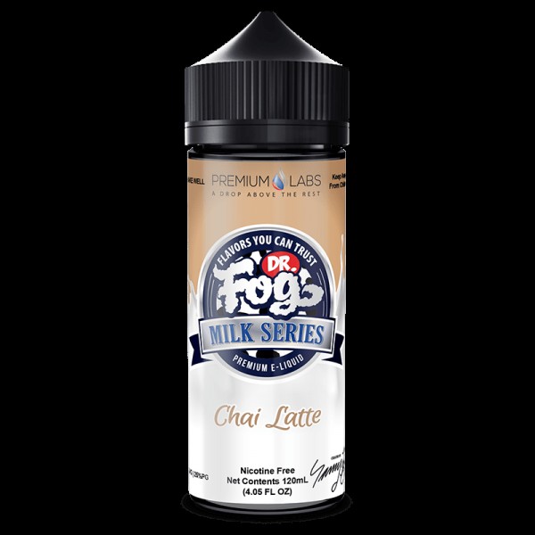 CHAI LATTE MILK E LIQUID BY DR FOG 100ML 75VG