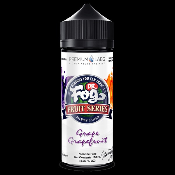 GRAPE GRAPEFRUIT FRUITS E LIQUID BY DR FOG 100ML 7...