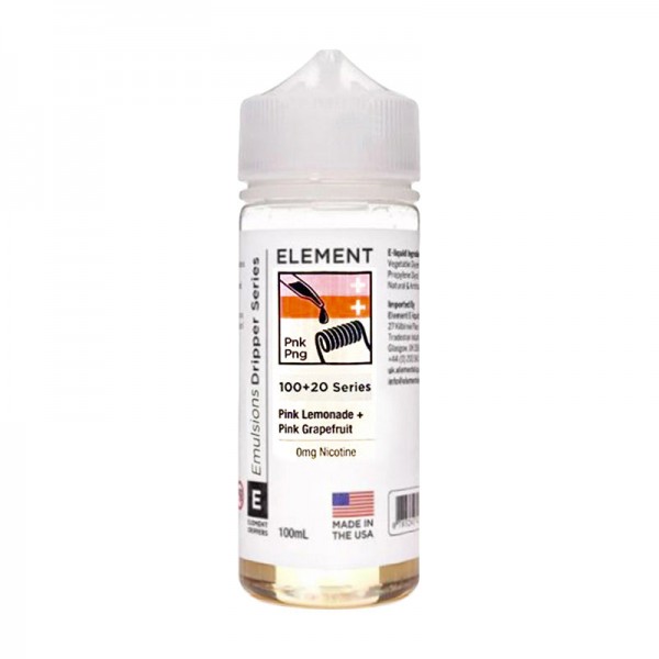 PINK LEMONADE + PINK GRAPEFRUIT BY ELEMENT 100ML 8...