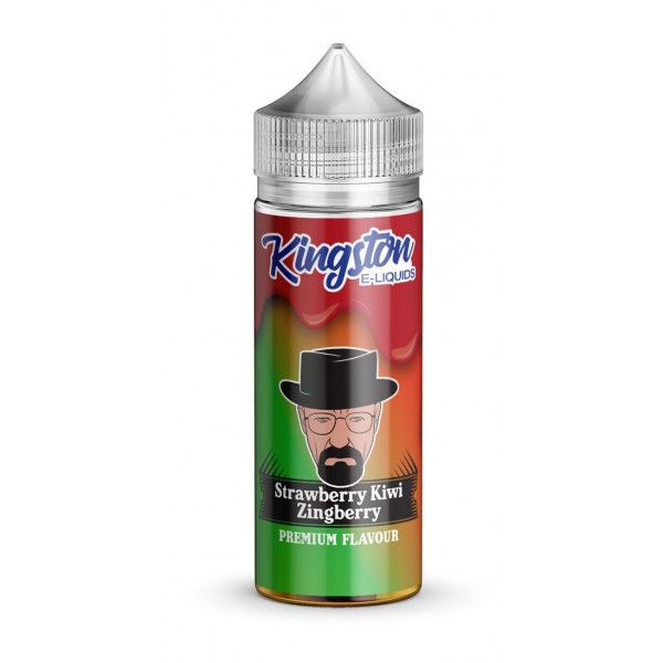 STRAWBERRY KIWI ZINGBERRY E LIQUID KINGSTON ZINGBE...