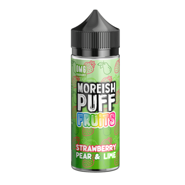 STRAWBERRY PEAR & LIME E LIQUID BY MOREISH PUF...