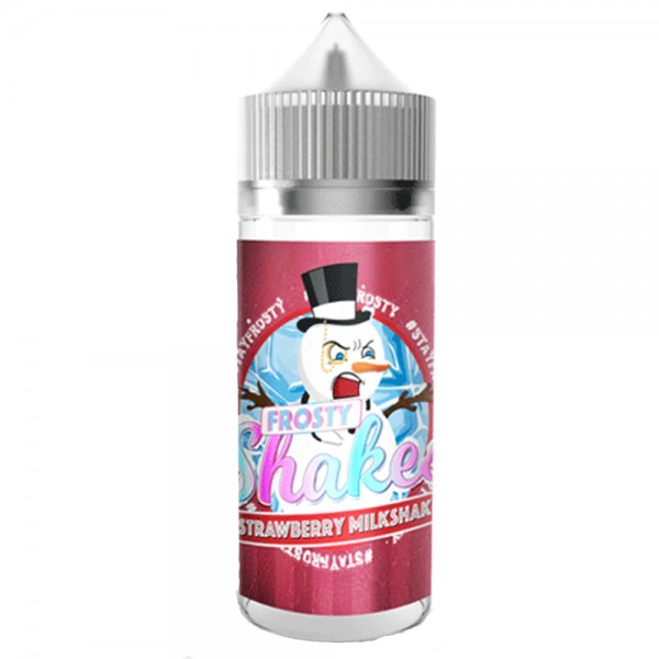 STRAWBERRY MILKSHAKE FROSTY SHAKE E LIQUID BY DR FROST 100ML 70VG