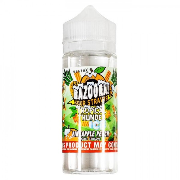 RAINBOW ICE TROPICAL THUNDER E-LIQUID BY BAZOOKA 1...