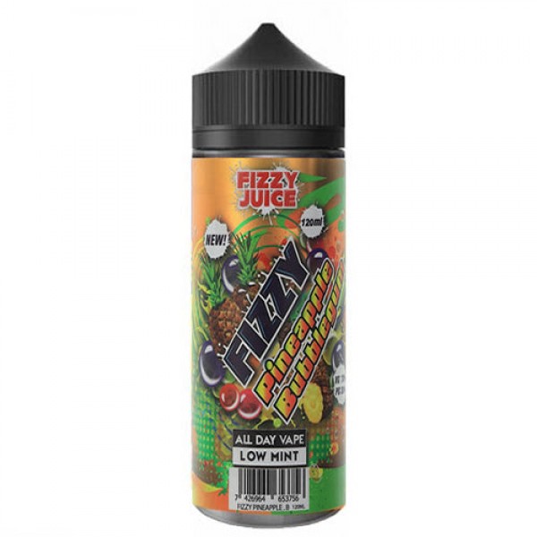 FIZZY PINEAPPLE BUBBLEGUM E LIQUID BY FIZZY JUICE ...