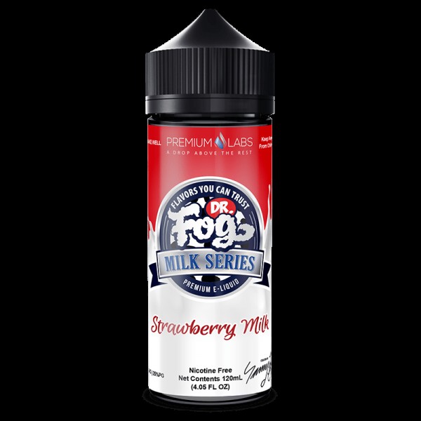 STRAWBERRY MILK MILK E LIQUID BY DR FOG 100ML 75VG