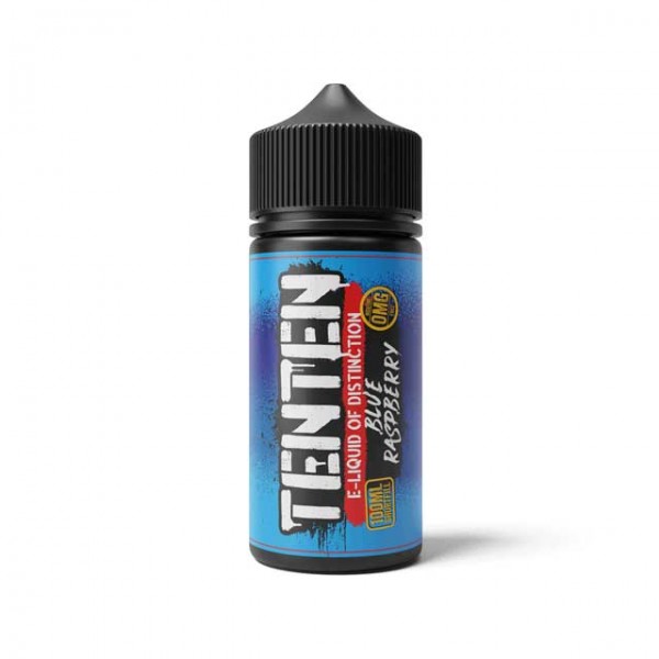 BLUE RASPBERRY E LIQUID BY TENTEN 100ML 70VG