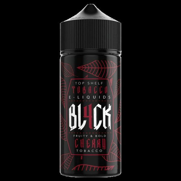 CHERRY TOBACCO E LIQUID BY BL4CK 100ML 70VG