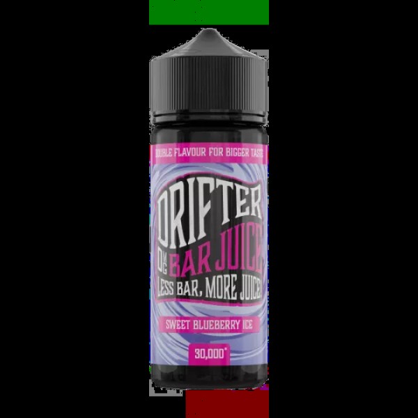 SWEET BLUEBERRY ICE E LIQUID DRIFTER BAR JUICE 100...