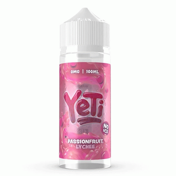 DEFROSTED PASSIONFRUIT LYCHEE E-LIQUID BY YETI 100...